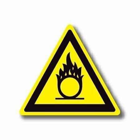 ERGOMAT 17in TRIANGLE SIGNS - Flammable DSV-SIGN 289 #5034 -UEN